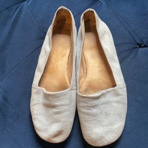 Aerosoles pale blue slip-on shoes, size 7.5